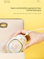 1pc New Style Portable Usb Charging Hand Warmer & Night Light & Mini Cartoon Warmer