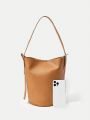 SHEIN BIZwear Minimalist Bucket Bag For Work
