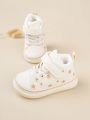 Cozy Cub Boys' Stylish Khaki Fashion Sneakers With Cute Design And Comfortable Fit For Casual Sports