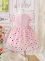 Fashionable And Cute Baby Girl Tulle Dress