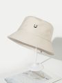 Expression Embroidered Bucket Hat