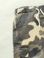 Young Boys' Green Street Style Camo Waist & Cuff Drawstring Jeans