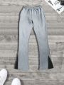 Men's Loose Jogger Sweatpants With Drawstring Waist And Letter Print