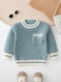 New Autumn And Winter Baby Boys' Collared Sweater