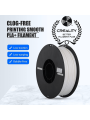Creality PLA Filament Pro, Hyper PLA High Speed 3D Printer Filament, 1.75mm White Printing Filament, 1kg(2.2lbs)/Spool, Dimensional Accuracy ±0.03mm. Fit Most FDM Printer