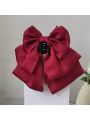 1pc Big Butterfly Bow Decor Hair Claw