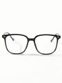 1pc Men's Classic Anti-blue Light Glasses Suitable For Reading, Mobile Phone And Computer Use