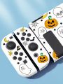 Cute Ghost Pumpkin Pattern Full Cover Silicone Anti-drop Protective Case Compatible With Switch