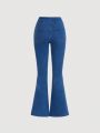 Teen Girl Solid Flare Leg Jeans
