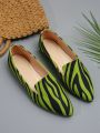 Spring And Autumn Fashionable Simple Flat Pointed Women's Single Shoes