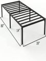 QuickLock Metal Platform Twin XL Bed Frame | Quiet & Sturdy | No Box Spring Needed | 14 inch Mattress Foundation Metal Bed Frame Twin XL Size | 3500 LB limit Twin XL Platform Bed Frame