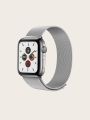 Solid Metal Watchband Compatible With Apple Watch