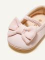 Cozy Cub Spring Style Baby Girls' Cute And Comfortable Lightweight Butterfly Knot Flat Shoes