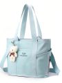 Versatile And Stylish Ladies' Travel Diaper Bag, Durable And Sturdy Printed Handbag For Mom