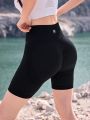In My Nature Ladies' Outdoor Solid Color Tight Shorts