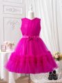 SHEIN Kids CHARMNG Tween Girl Gorgeous Romantic Mesh Dress, Suitable For Parties And Festivals