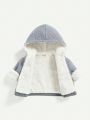 Cozy Cub Baby Boy Zip Up Thermal Lined Hooded Jacket