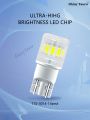 1pc T10 Led Light For Car With 3014 Led, 14smd, Suitable As Clearance Light, Reading Light Or W5w Light