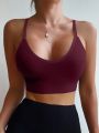 Ribbed No Show Bralette