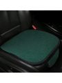 1pc Winter Warmth Thickened Car Seat Cushion Without Ties And Backrest, Fluffy Design