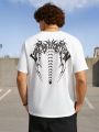 Manfinity EMRG Men's Gothic Style Short Sleeve T-Shirt