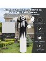 Gymax 12 FT Tall Halloween Inflatable Skeleton Ghost Spooky Halloween Blow Up Backyard Decor