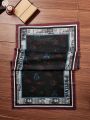 HARRY POTTER X SHEIN Harry Potter Collaboration Vintage Black Breathable Shawl Scarf, Perfect For Daily Wear