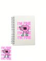 Ojeroso Cartoon Slogan Love Pattern Cute Notebook