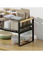 Kitchen Countertop Organizer, Cupboard Stand Spice Rack, Cabinet Pantry Shelves, Organization and Storage for Bathroom Bedroom Office, Space Saving