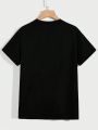 Men's Pattern Printed Short Sleeve T-shirt