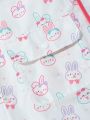 Rabbit Design Invisible Backpack Rain Cover