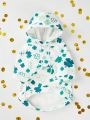 PETSIN 1pc St. Patrick's Day Lucky Clover Cute Printed Hoodie