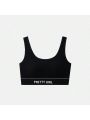 1pc Women's High Stretch Comfortable Backless Push Up Bra, Suitable For Sports And Daily Wear