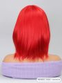 Red wig, Red short wig, wigs with bangs, suitable for daily wear