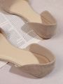 Women's Pointed Toe Solid Color Simple Flat Shoes