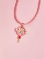 CARDCAPTOR SAKURA | SHEIN Pink Ribbon Necklace