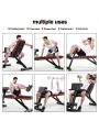 Adjustable Weight Bench Incline Decline Foldable Workout Exercise Strength Training Home Sports Gym Equipment
