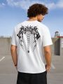 Manfinity EMRG Men's Gothic Style Short Sleeve T-Shirt