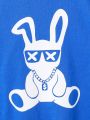 SHEIN Baby Boy Casual Comfortable Rabbit Pattern Top