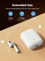 Teckwe Wireless Earbuds,5.2 Smart Noise Cancelling Low Latency Low Power Consumption In-Ear Earphones Compatibility With IPhone Android Phone Laptop