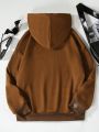 Tween Girl Rhinestone Detail Hooded Sweatshirt