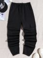 Boys' Cargo Jogger Pants With Elastic Cuffs And Multiple Pockets