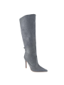 Fashionable High Heel Stiletto Knee-high Boots  Pointed Toe Spool Heel, Fashion Dress Boots for Women
