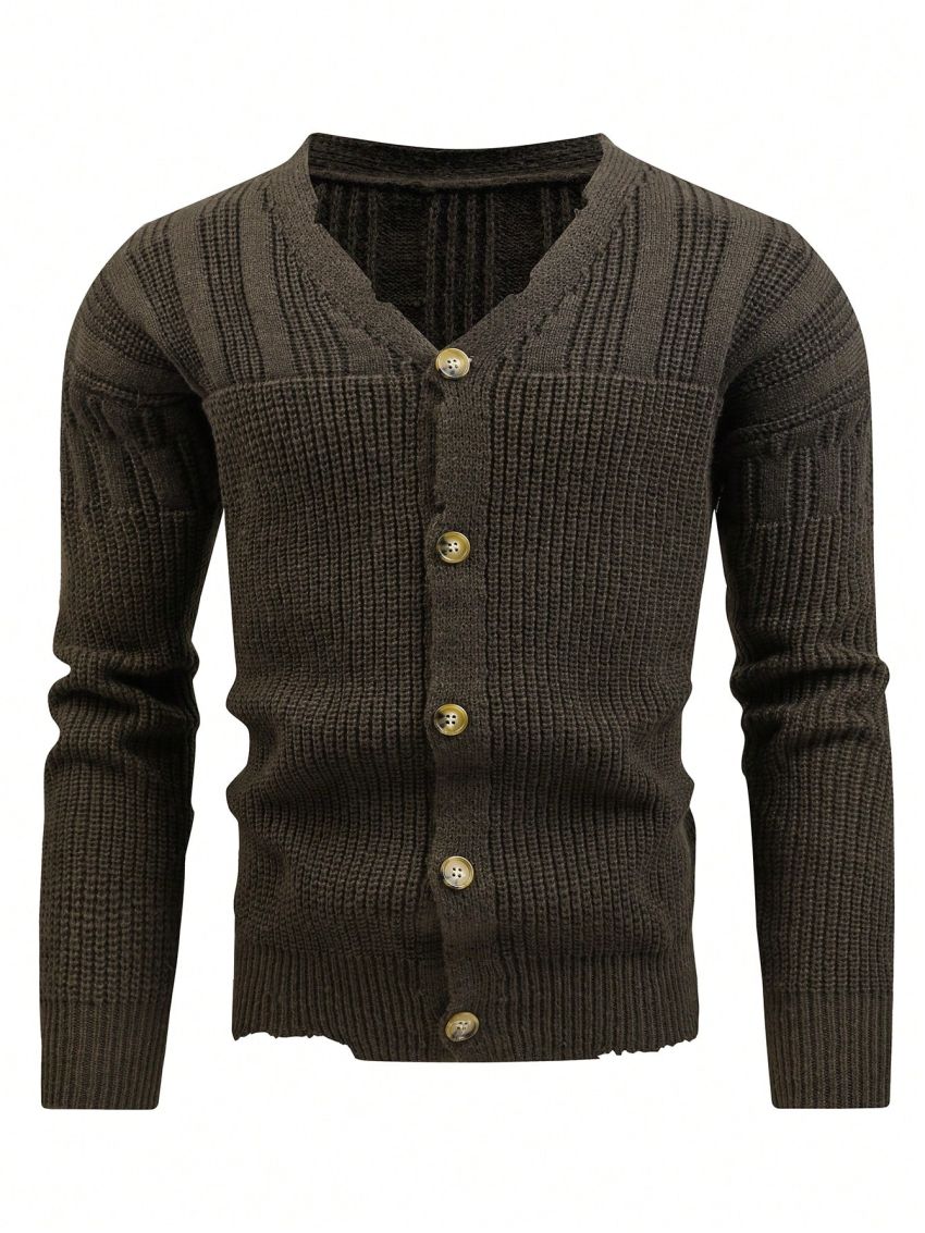 Men's Button-front Cardigan
