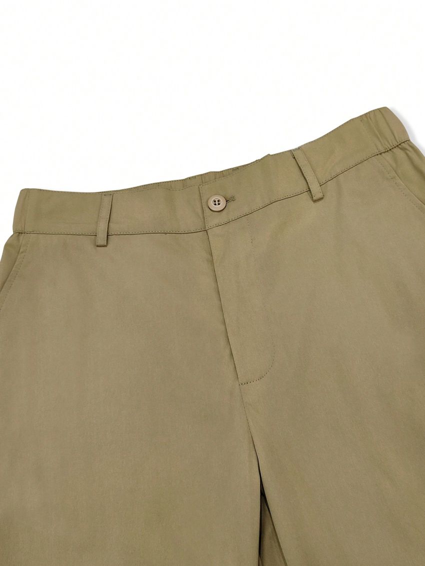 Manfinity Homme Men's Fashionable Slim Fit Tapered Pants