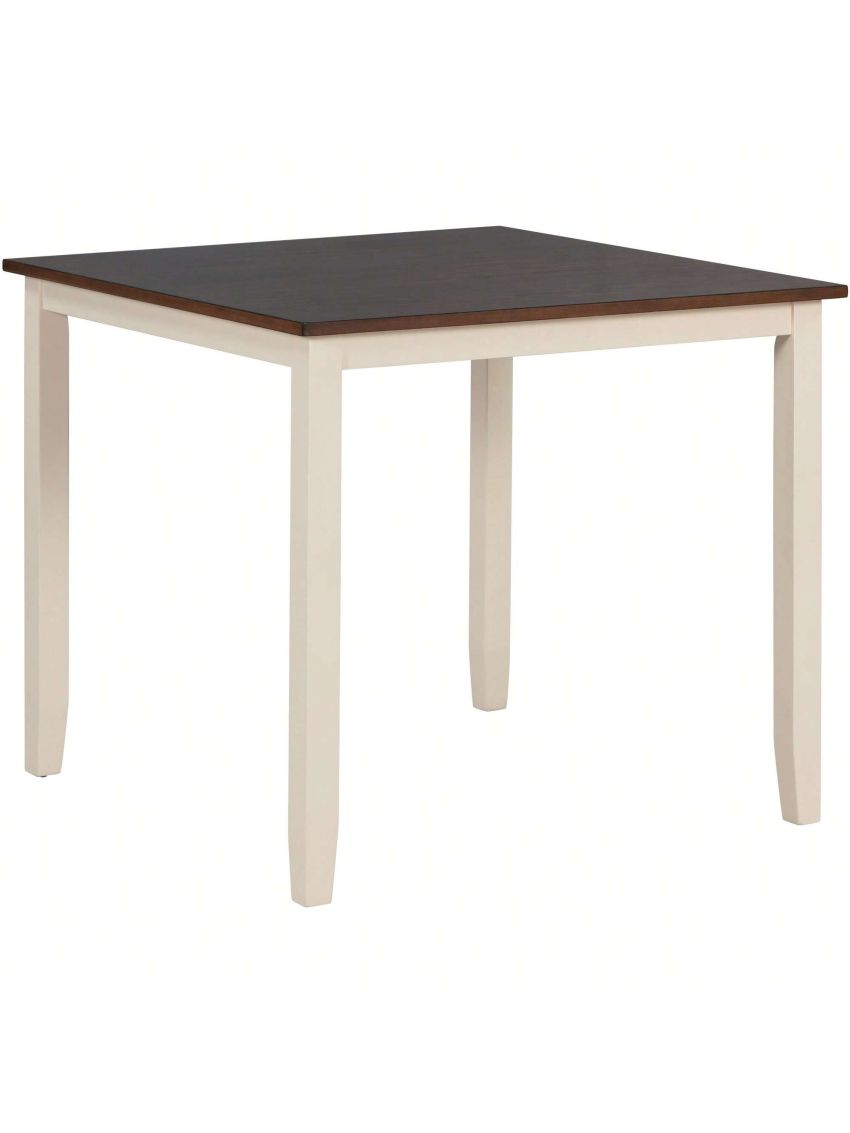 Nestfair 5-Piece Wooden Dining Set with Padded Chairs