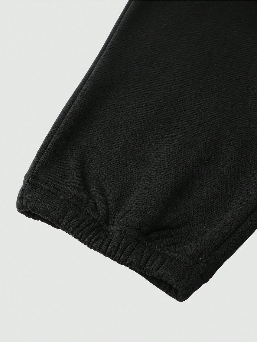 Manfinity RSRT Men's Letter Print Drawstring Waist Jogger Pants