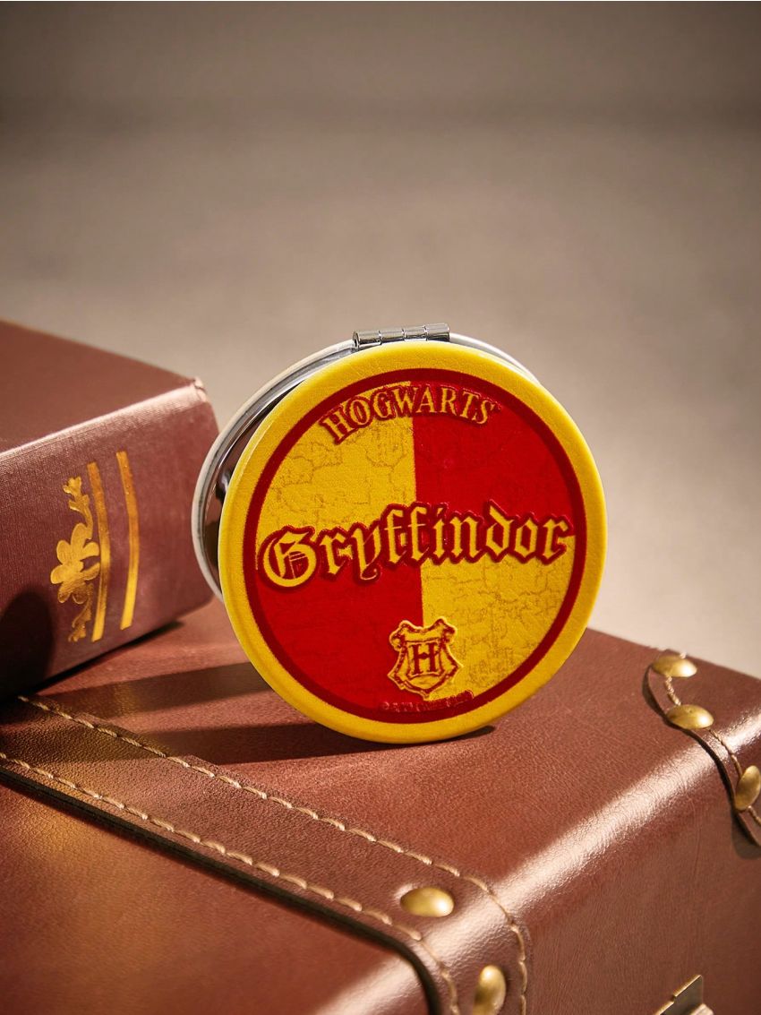 Harry Potter | ROMWE Lion & Letter Print Mirror