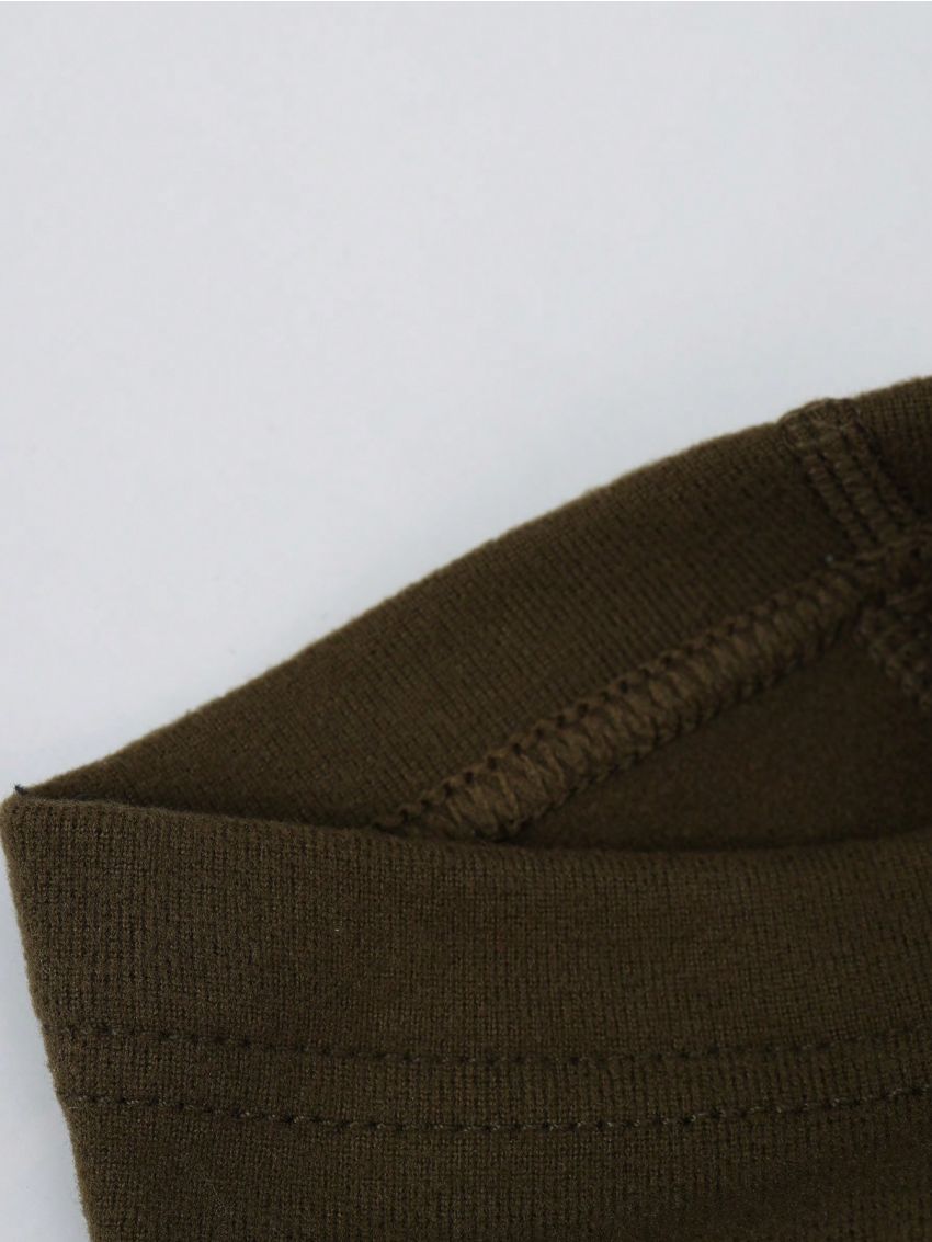 Men's Solid Color Warm Underwear Bottoms