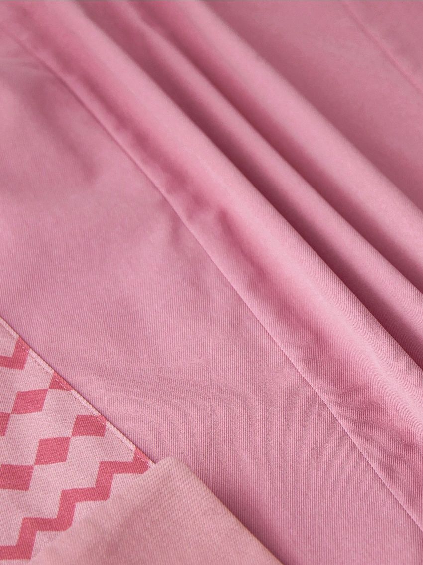 Anke Wonder Double Breasted Flare Sleeve Ruffle Hem Belted Trench Coat